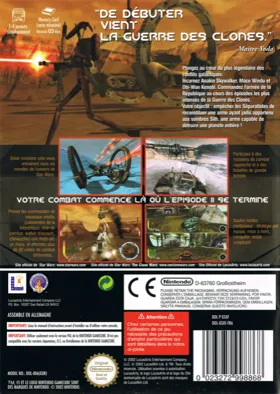 Star Wars - The Clone Wars box cover back